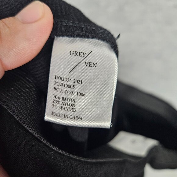 GREY/VEN Primrose Legging Black Elastic Waistband Women's Size MD - Picture 4 of 8